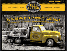 Tablet Screenshot of dustcutter.com